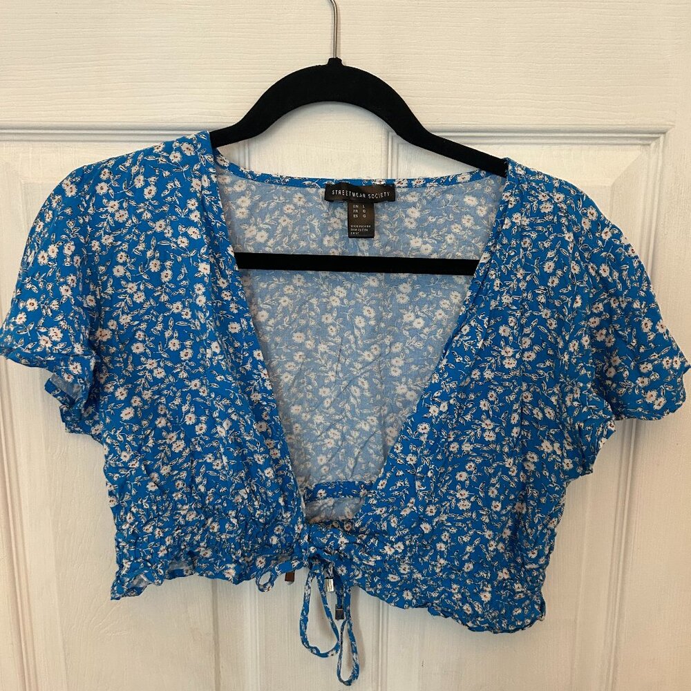 Floral Crop Top